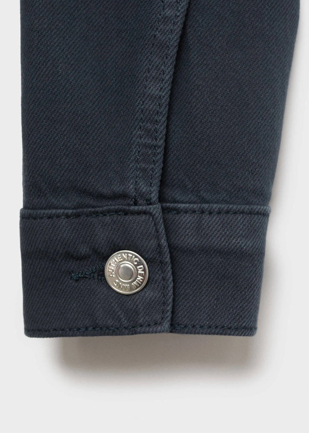 MANGO TEEN overshirt donkerblauw