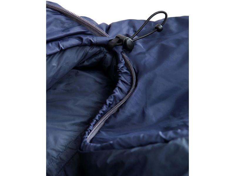 Grüezi Bag Schlafsack Biopod Wolle Zero Nylon, Night Blue Hochwertiger leichter Schlafsack