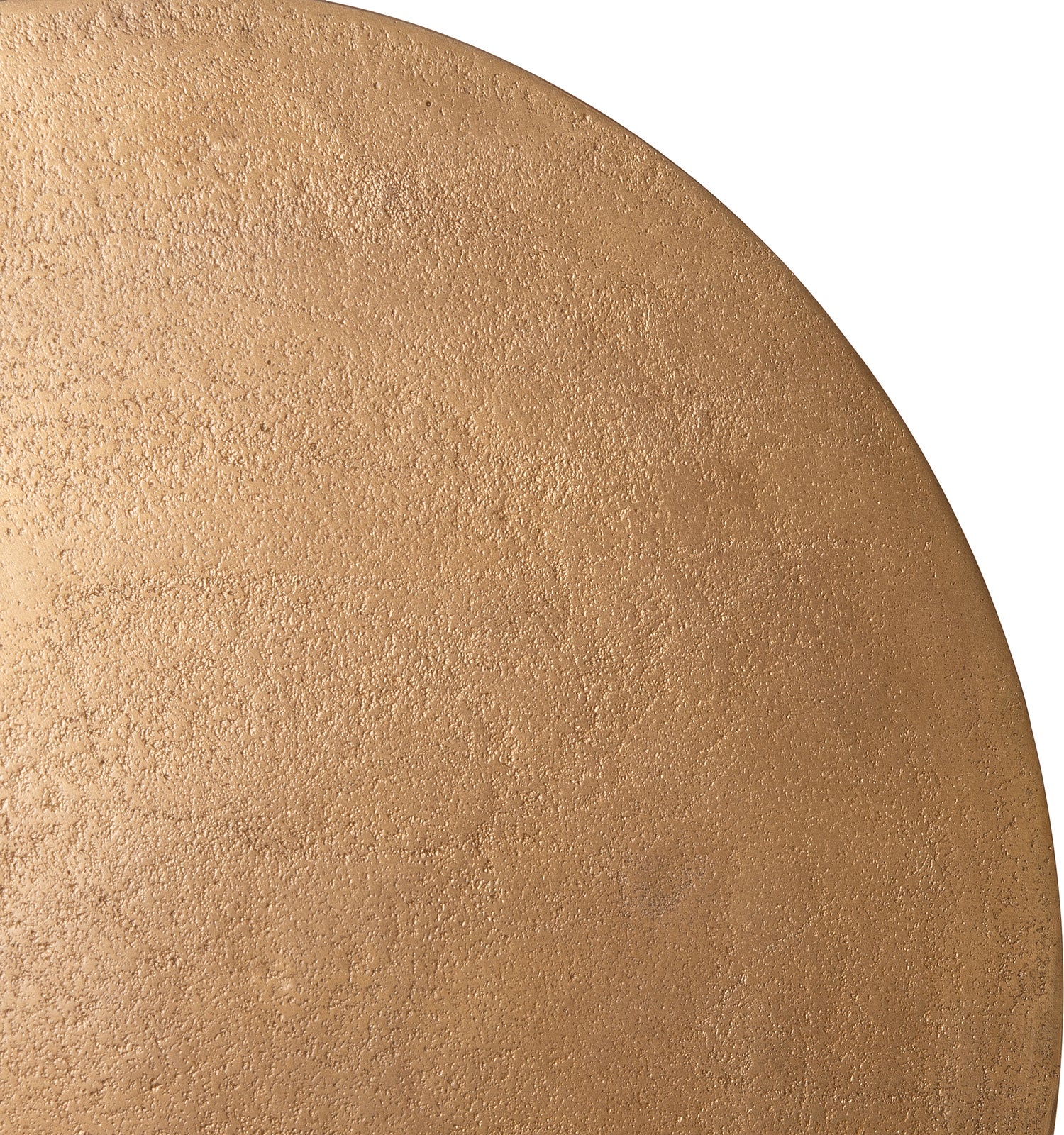 Intratuin bijzettafel Shinchu goud / zwart D 40 H 40 cm