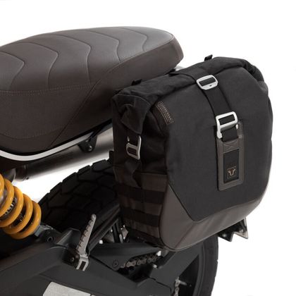 Sacoches cavalières SW-MOTECH Legend Gear avec support coté gauche (13.5 litres) l'unité - Noir