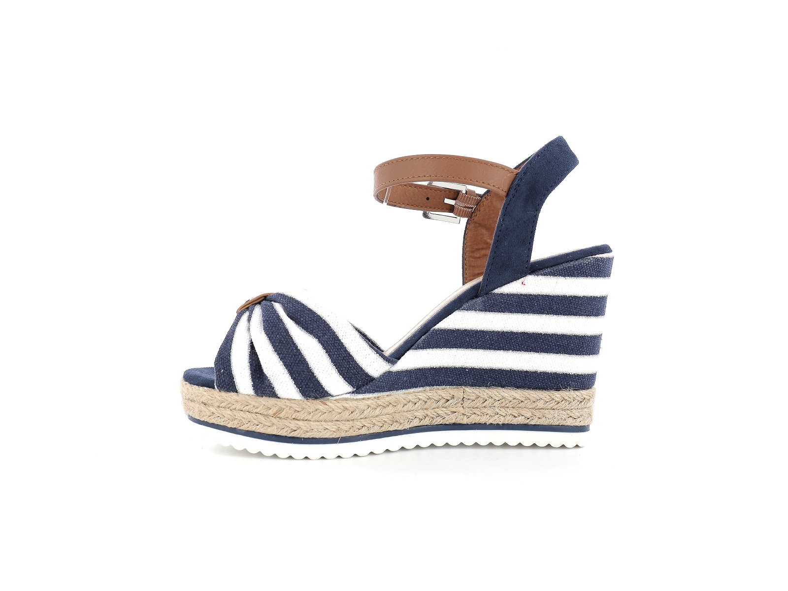 Tom taylor-3290212 Matières combinées Marine-Blanc