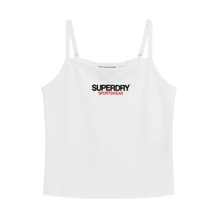 Superdry Sportswear Logo Fitted Cami Tanktop Dames