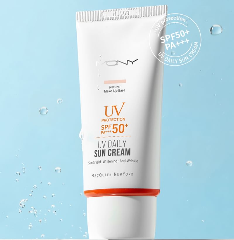 MACQUEEN - UV Dagelijkse Zonnecrème (Natuurlijke Make-Up Basis)