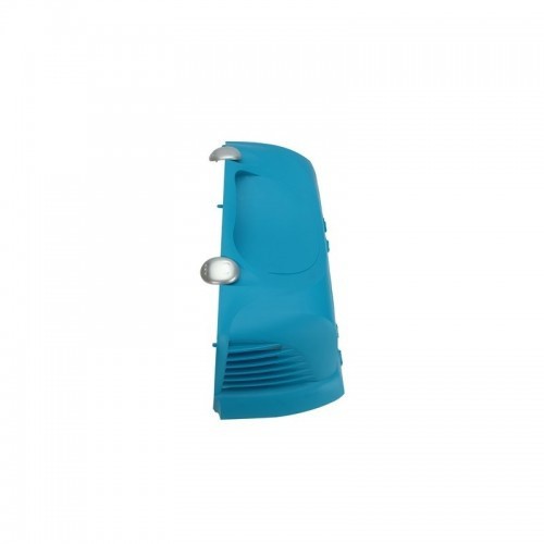 Porta superior esquerda. Catit Cabrio para gatos, turquesa.
