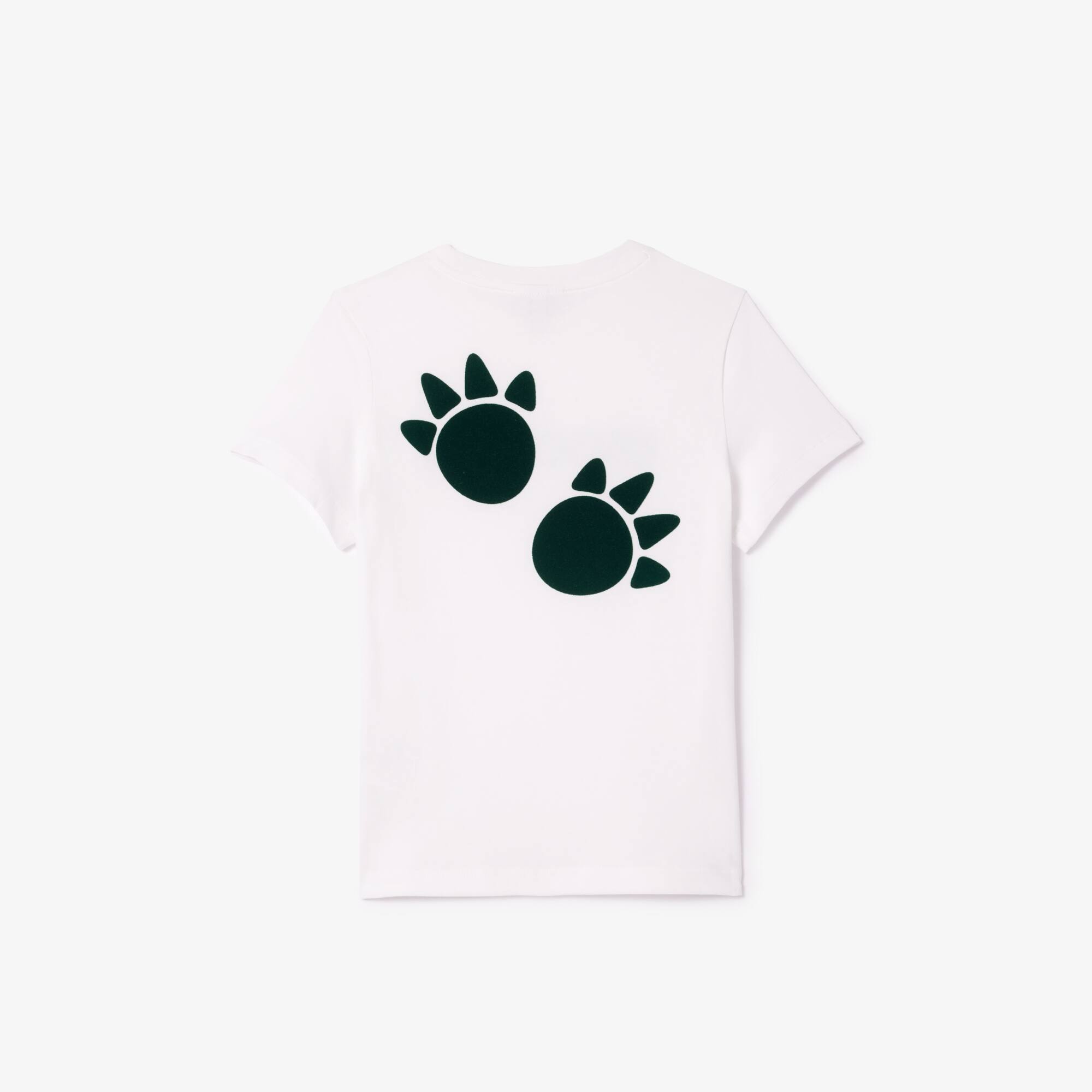 T-shirt en coton imprimé crocodile T-Shirts & Chemises - Blanc - Lacoste - Enfant