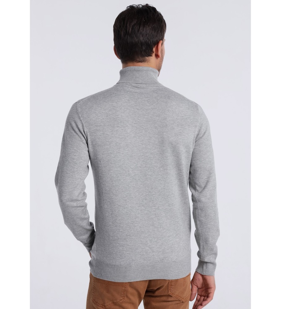 Camisa básica cinza Lois