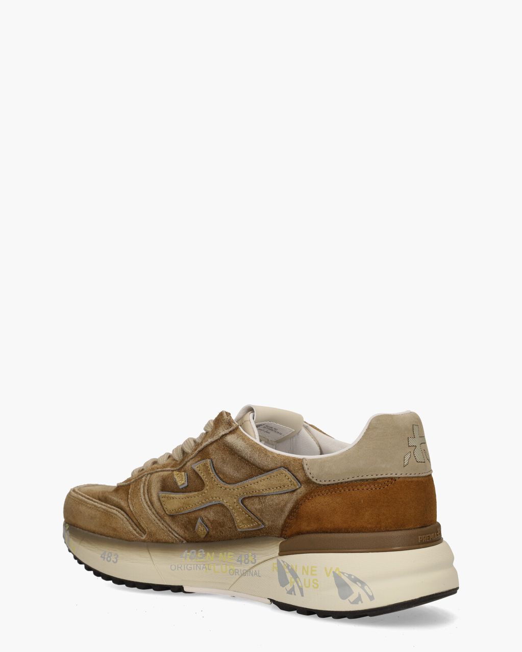 Premiata Mick 7712 Bruin Herensneakers