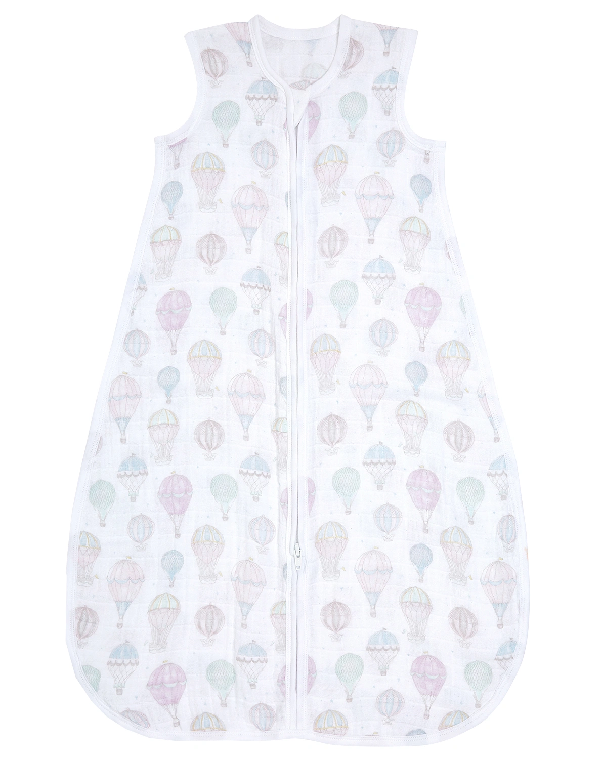 Musselin-Schlafsack ABOVE THE CLOUDS - IN THE SKY in rosa