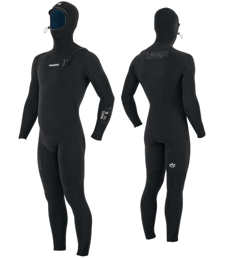 Manera Meteor X10D Hooded - 4/3 mm - 2023 Black