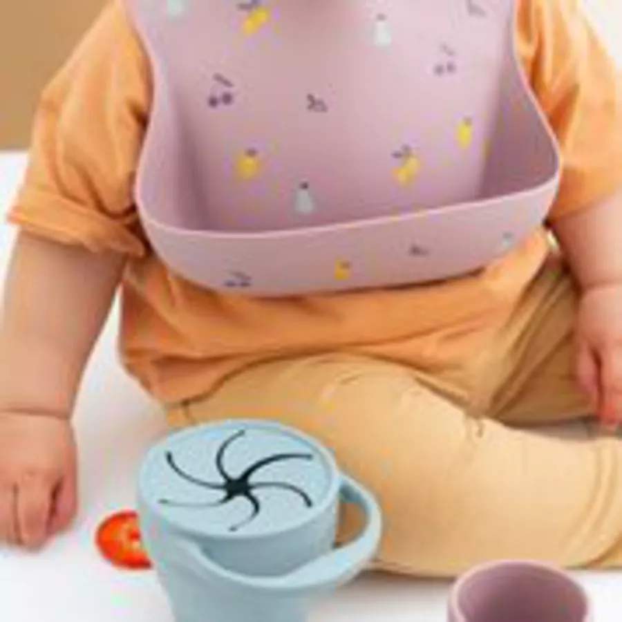 the cotton cloud Snackbecher aus Silikon Jade