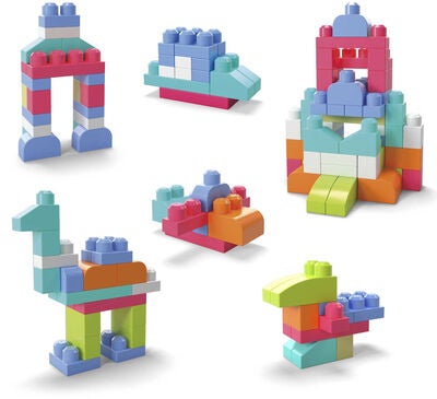 Mega Bloks Stor Byggeveske First Builders 60 Brikker