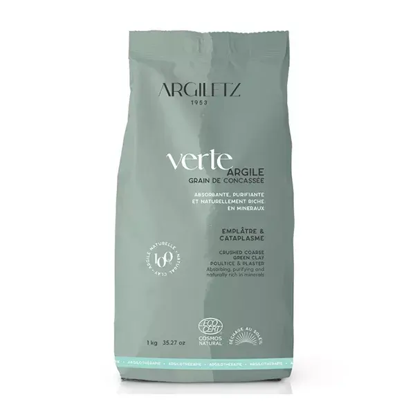 Argiletz Argila Verde Triturada - Saco de 1kg