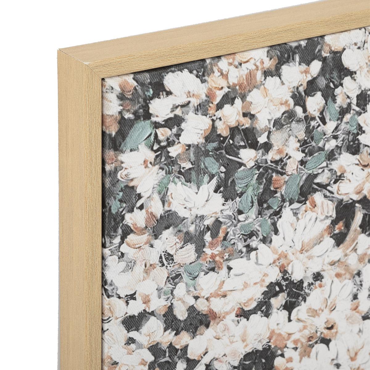 TOILE IMPRIMEE ENCADREE YELI D.50X70CM