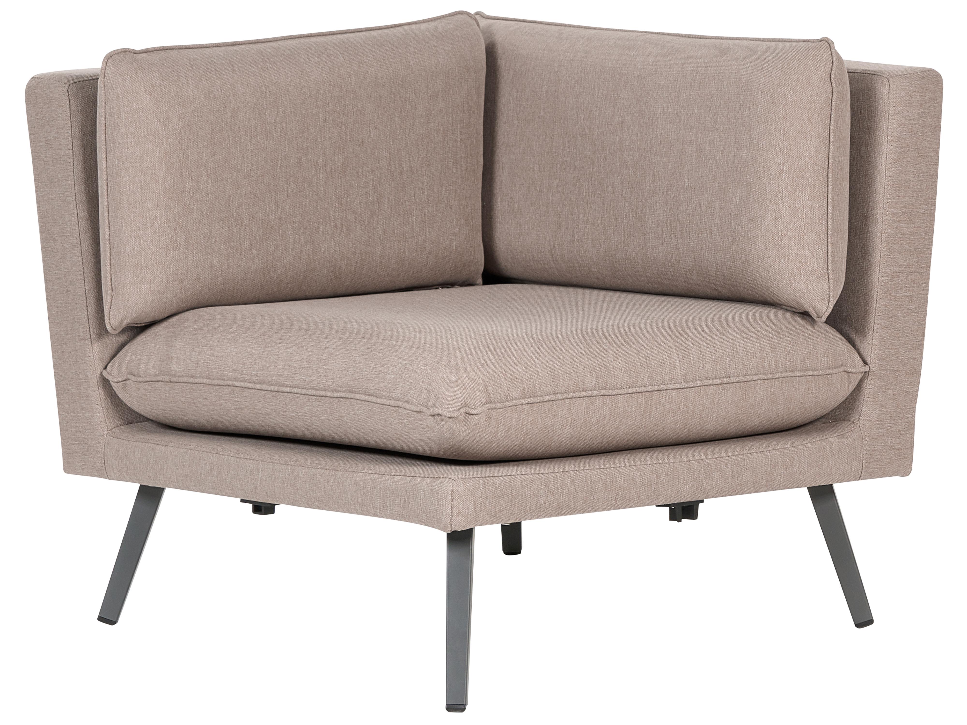 Tuin hoekbank 5-zits LORETELLO Beige