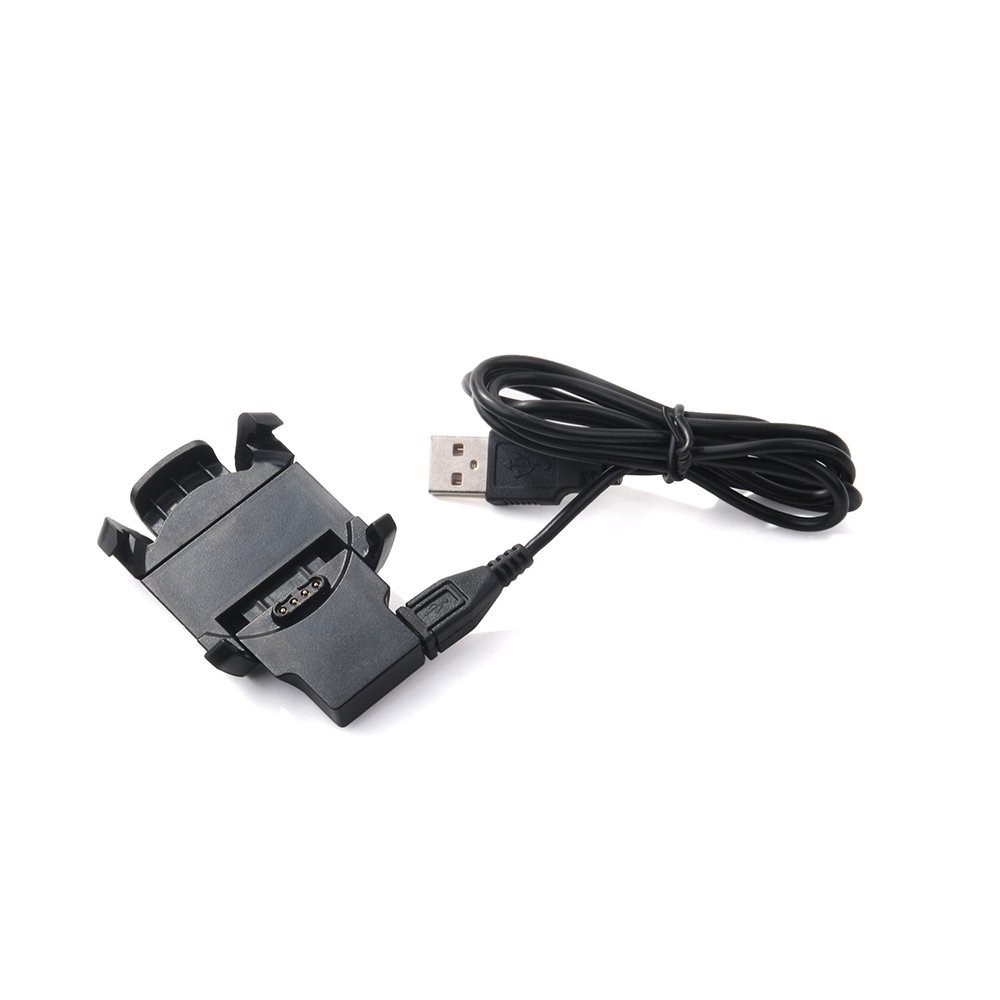 (1m) Garmin Fenix 3 USB A Ladegerät Clip Dockingstation - Schwarz