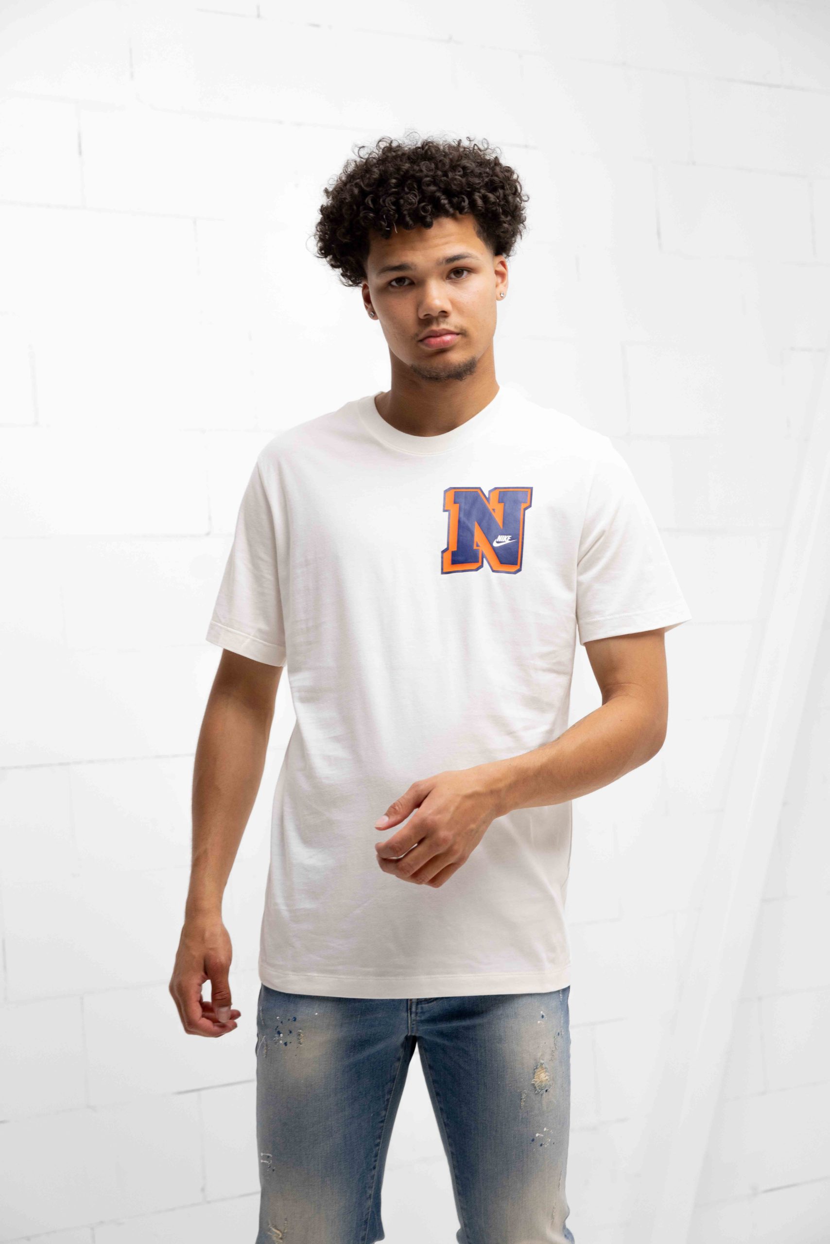 Nike NSW T-Shirt Heren Wit
