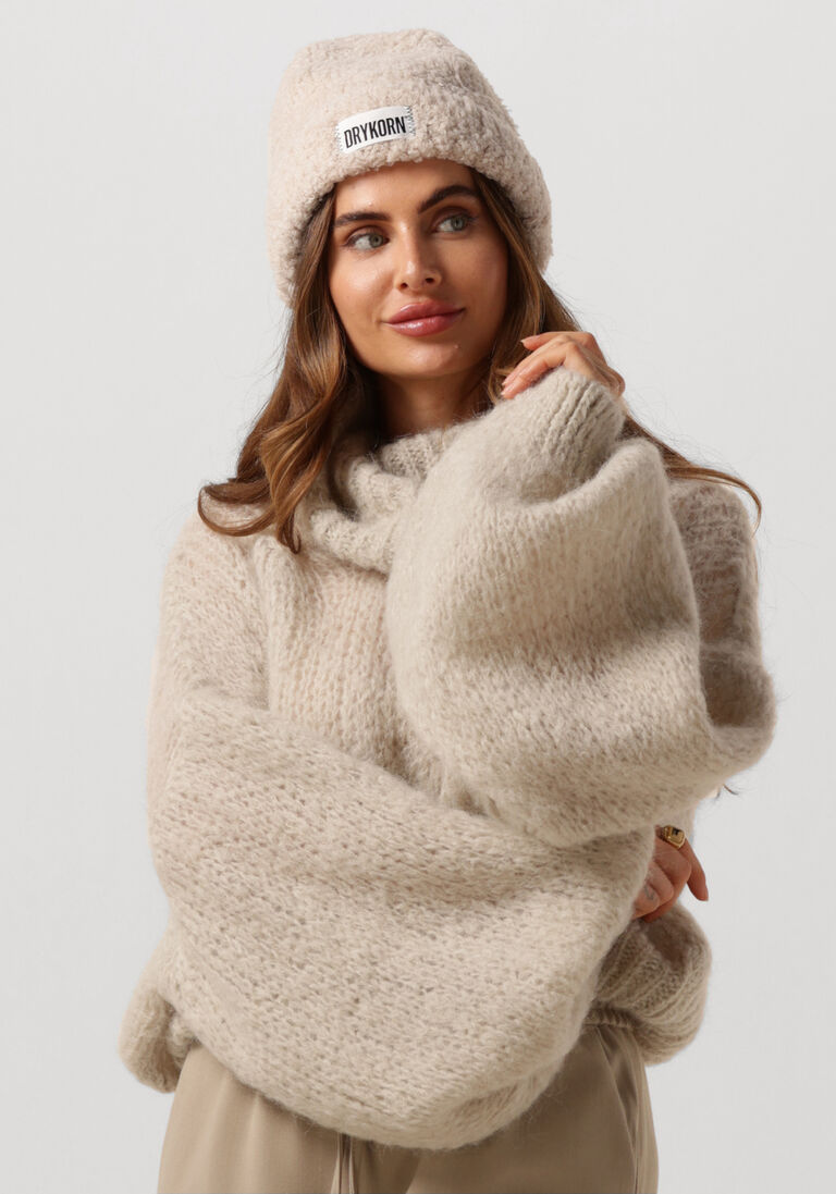 AMERICAN DREAMS beige american dreams coltrui pepper roll neck cropped