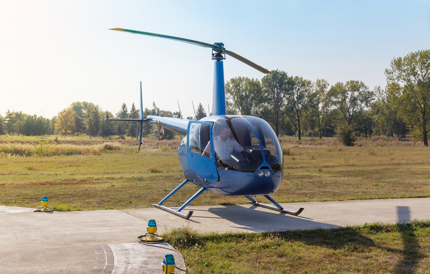 Romantischer Hubschrauber Rundflug Calden