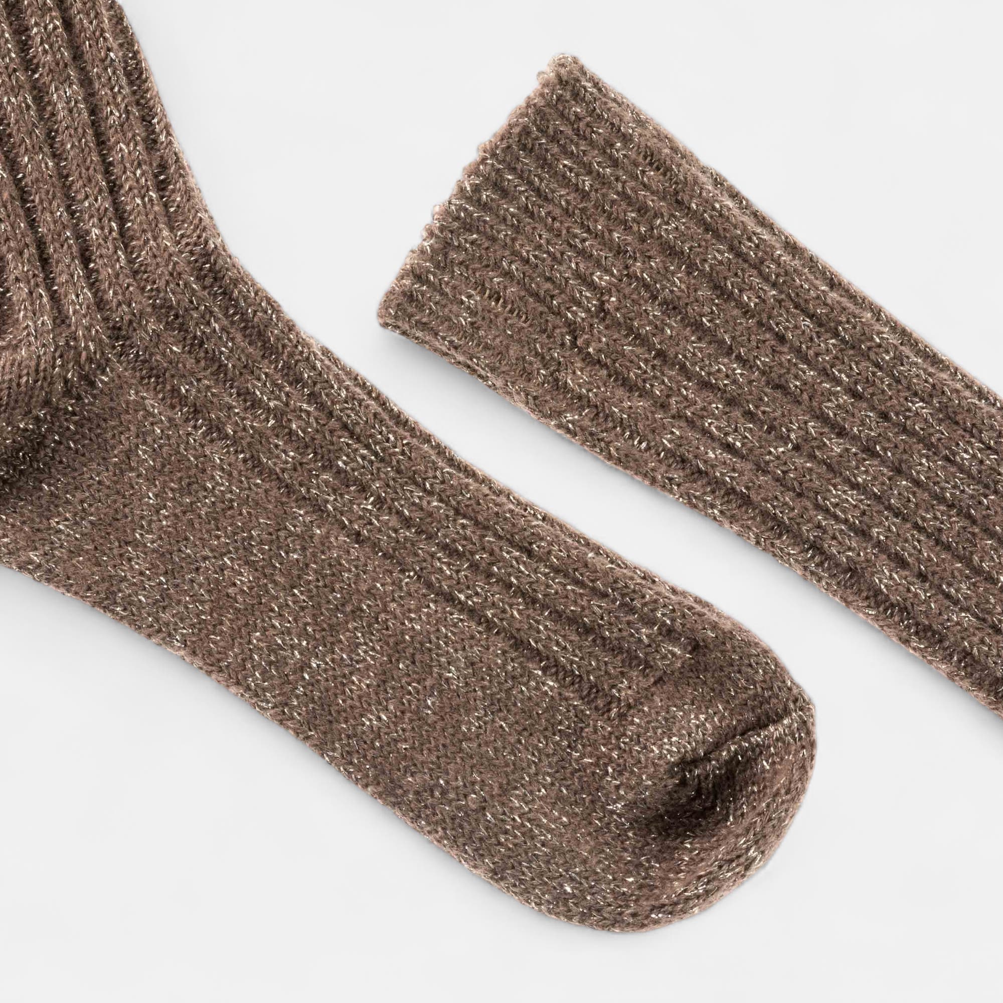 Chaussettes Femme taupe