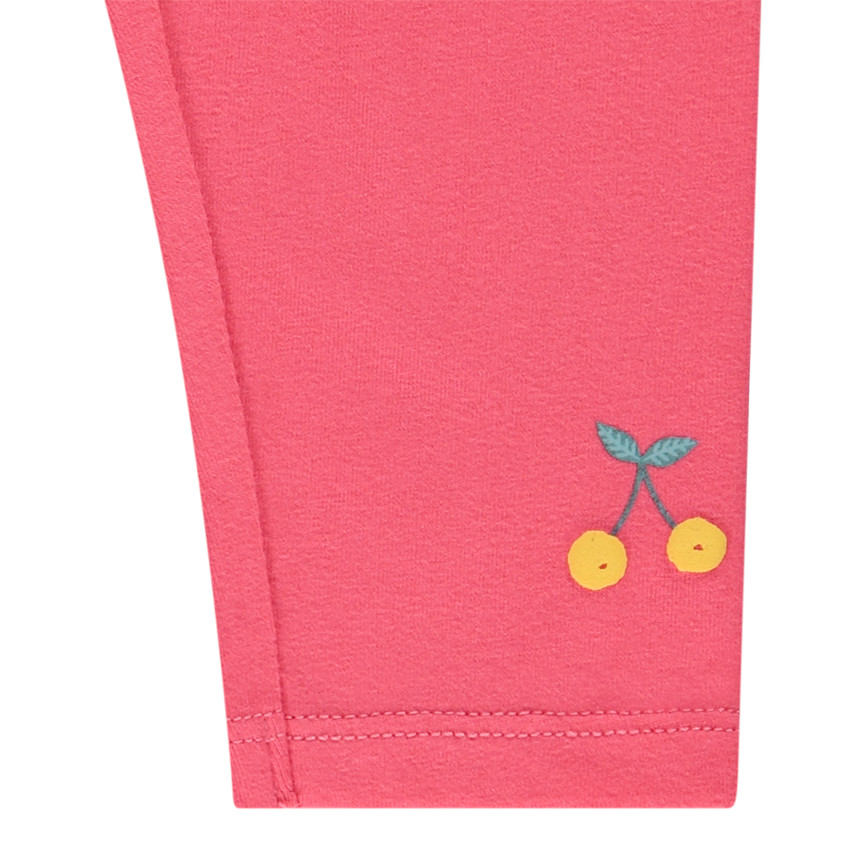 Ensemble 3 pièces en jersey gilet + tunique + legging pour bébé fille