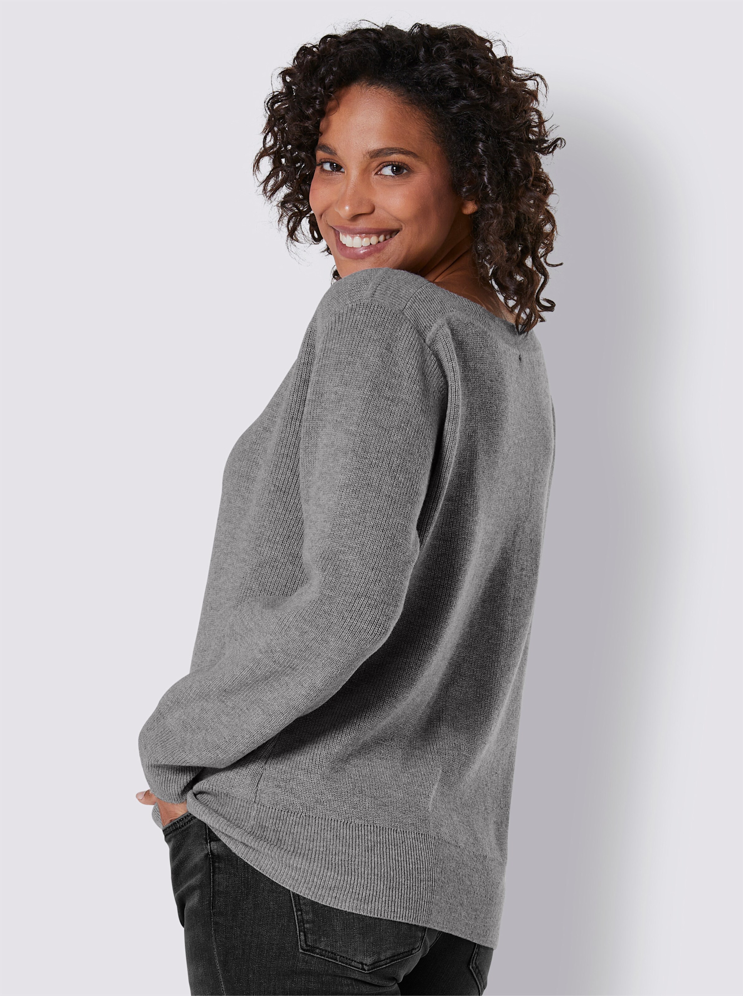 Merino-Seiden-Pullover