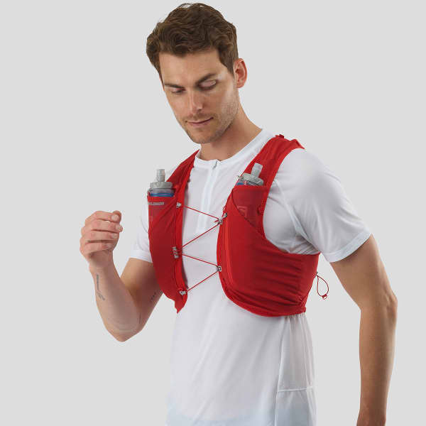 Sac trail SALOMON ADV SKIN 5 SET GOJI BERRY/EBONY