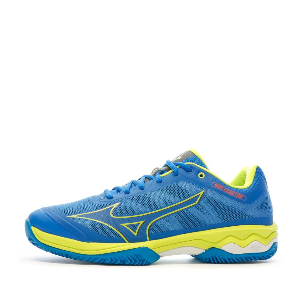Mizuno Chaussures de Padel Bleu/Jaune Homme Mizuno Wave Exceed Tour 5 Cc