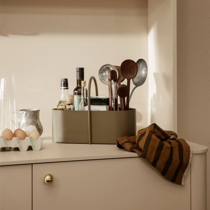 Ferm Living - Grib Toolbox, schwarz
