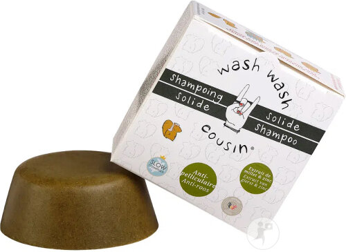 Wash Wash Cousin Shampoing Solide Anti-Pelliculaire 70g