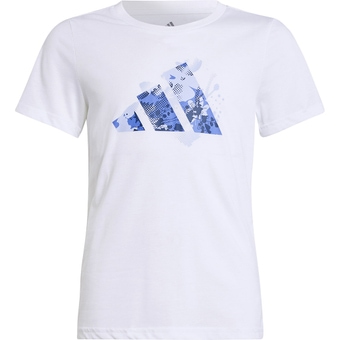 Adidas JG Train TEE T-Shirt White Kinder