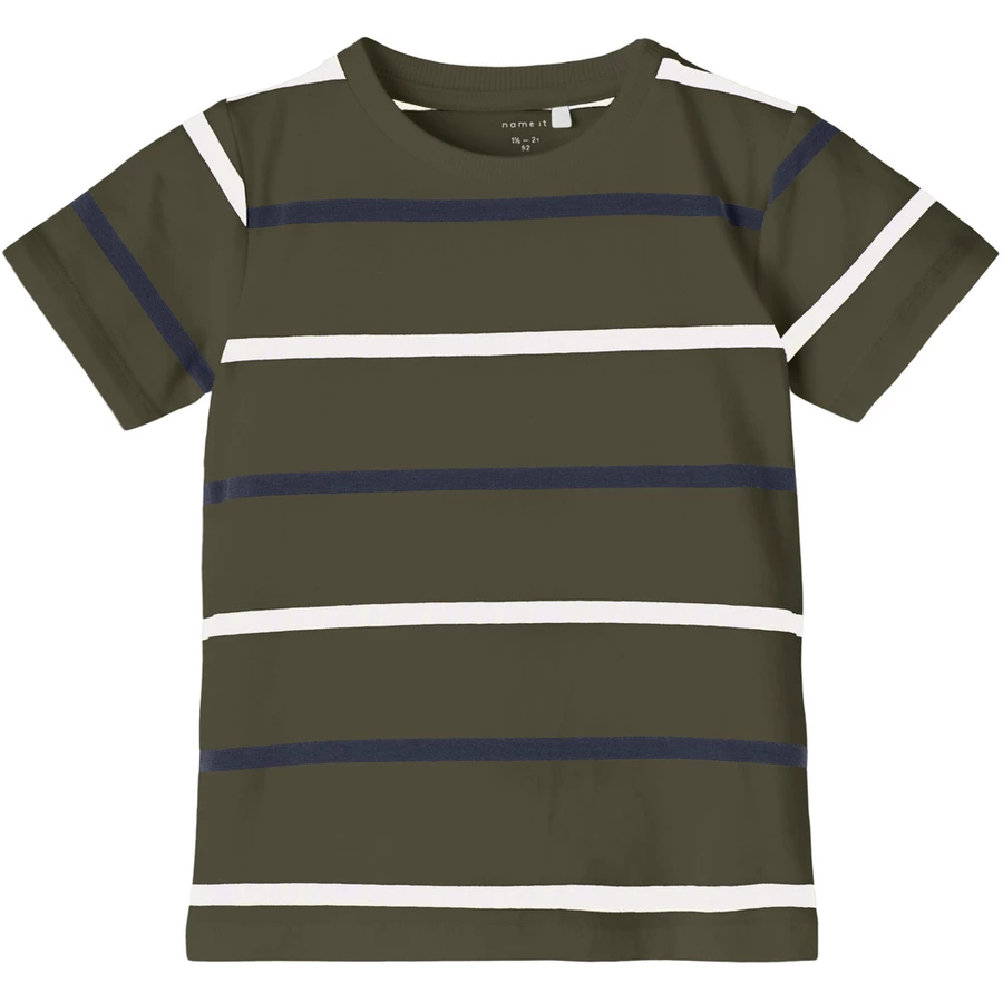 name it T-Shirt Nmmdonny Olive Night