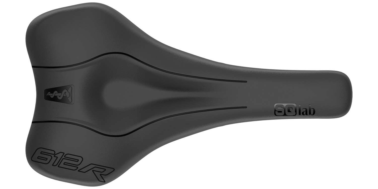 SQlab 612 Ergowave R Carbon Zadel Zwart