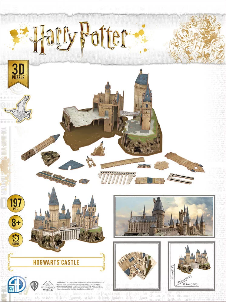 HARRY POTTER  - PUZZLE 3D LE CHATEAU DE POUDLARD™