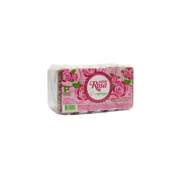 Confiança Offenbach Sabonete Rosa 5x100g
