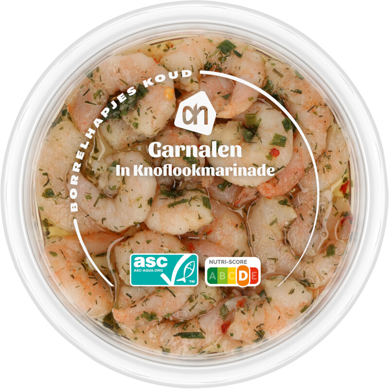 AH Garnalen in knoflookmarinade