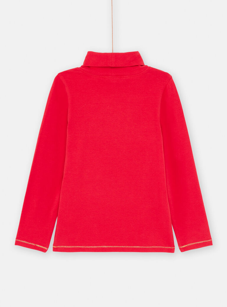 Sous-pull ruby imprimé biche pour fille