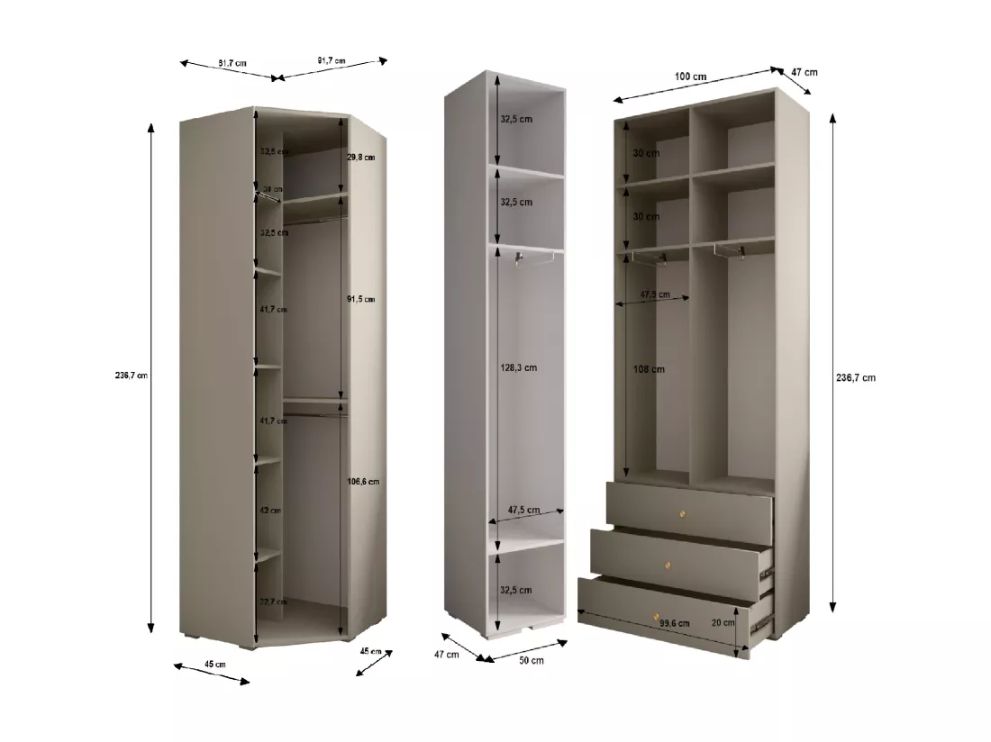 Garde-robe Inova 2 Z6