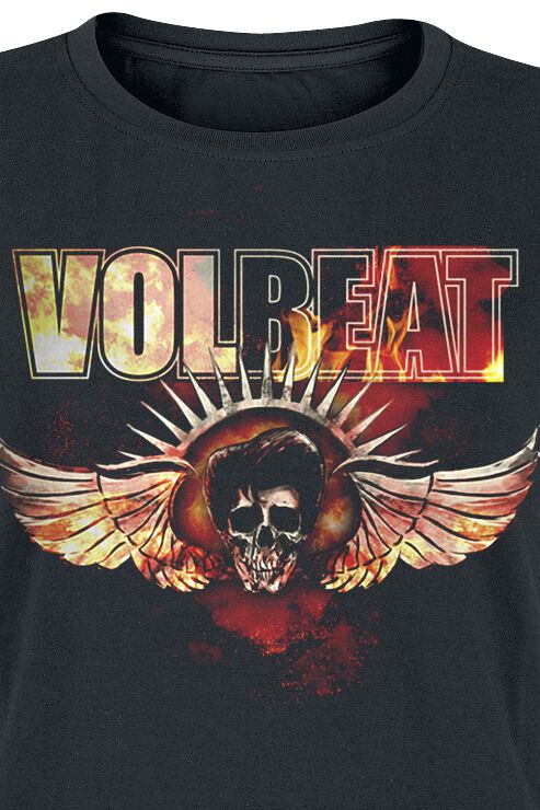 Burning Skullwing | Volbeat T-Shirt Manches courtes