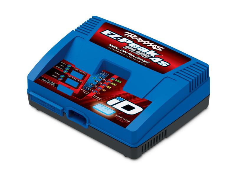 Traxxas Ladegerät EZ-Peak Live 8A 2-4S Traxxas ID Ladegerät für LiPo und NiMH Akkus