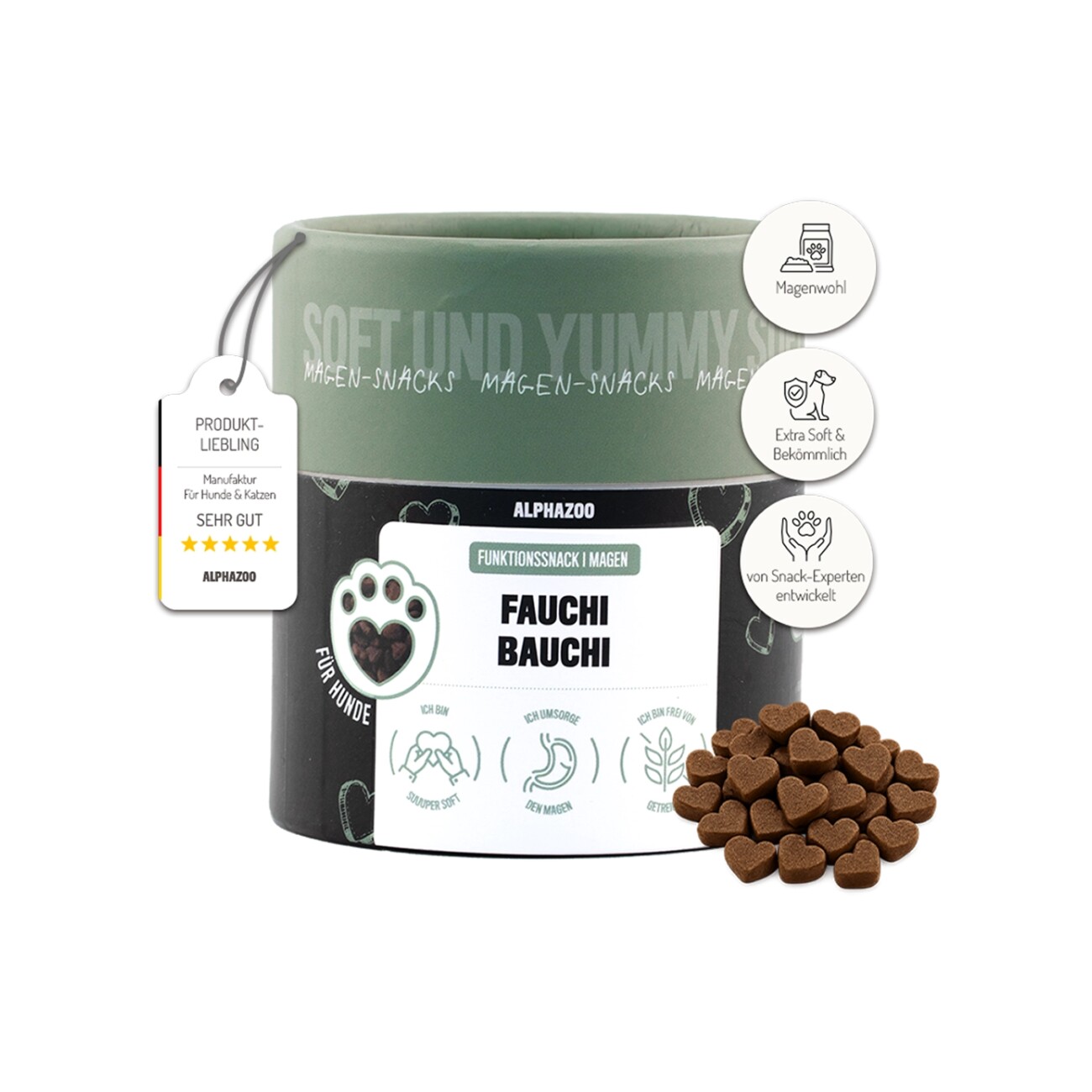 ALPHAZOO Probierset Funktion-Snacks I Bundle