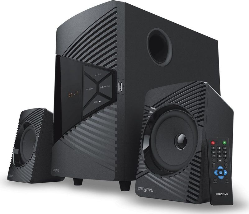 Creative - SBS E2500 - Luidsprekers - Zwart - 2.1 Geluidssysteem