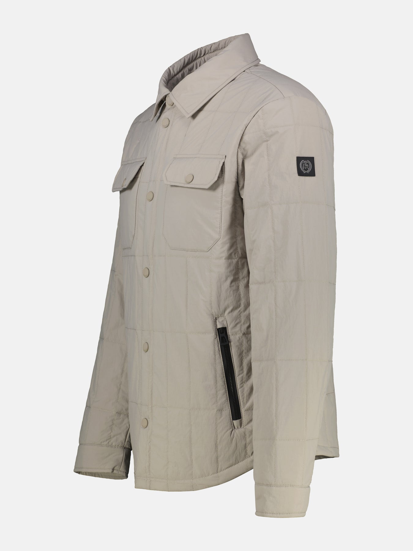 Overshirt-Jacke, leicht gefüttert