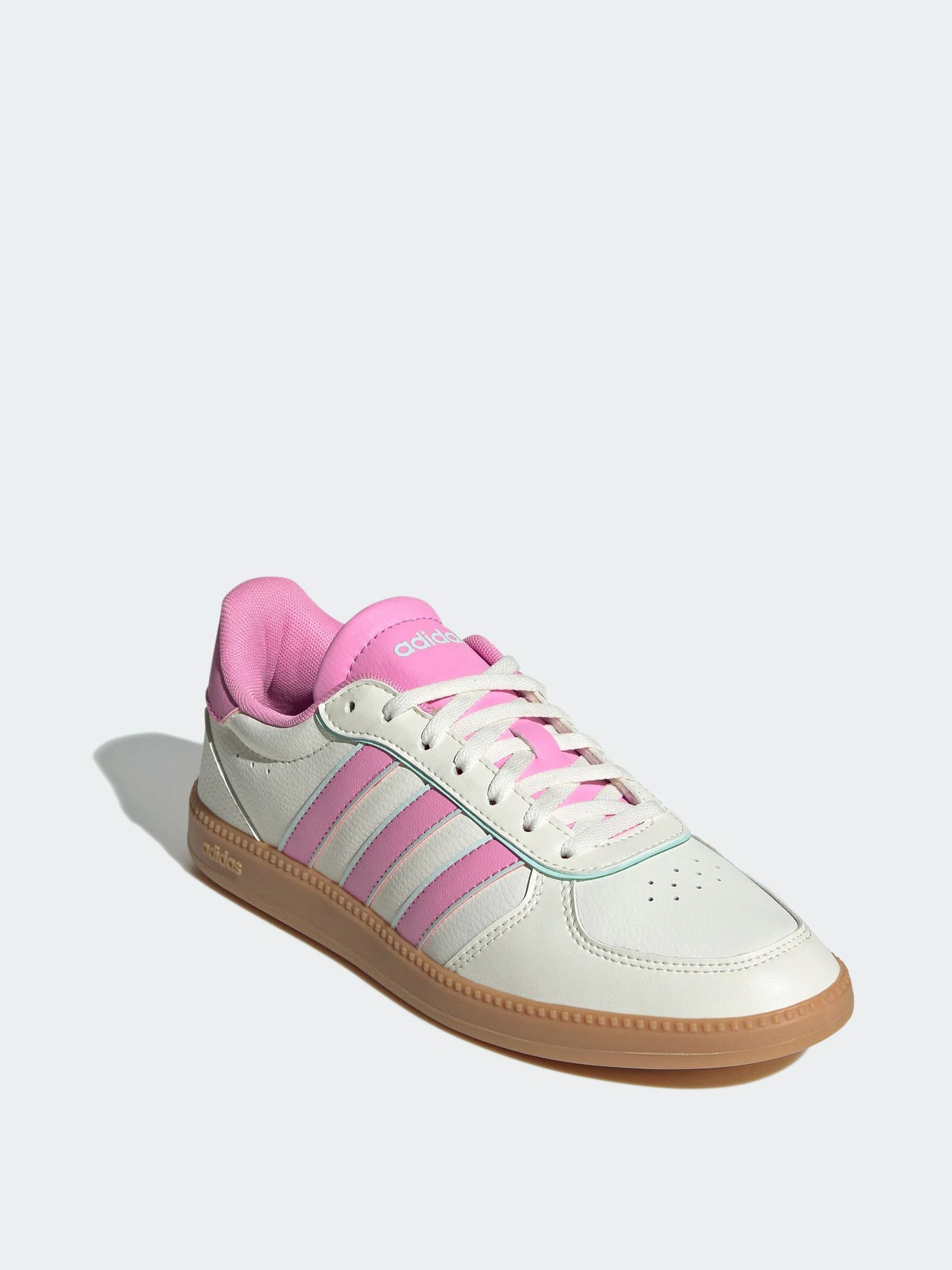 Crèmekleurig/roze - adidas Breaknet Sleek sneakers