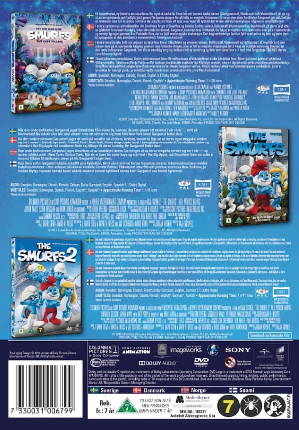Smurfene 1-3