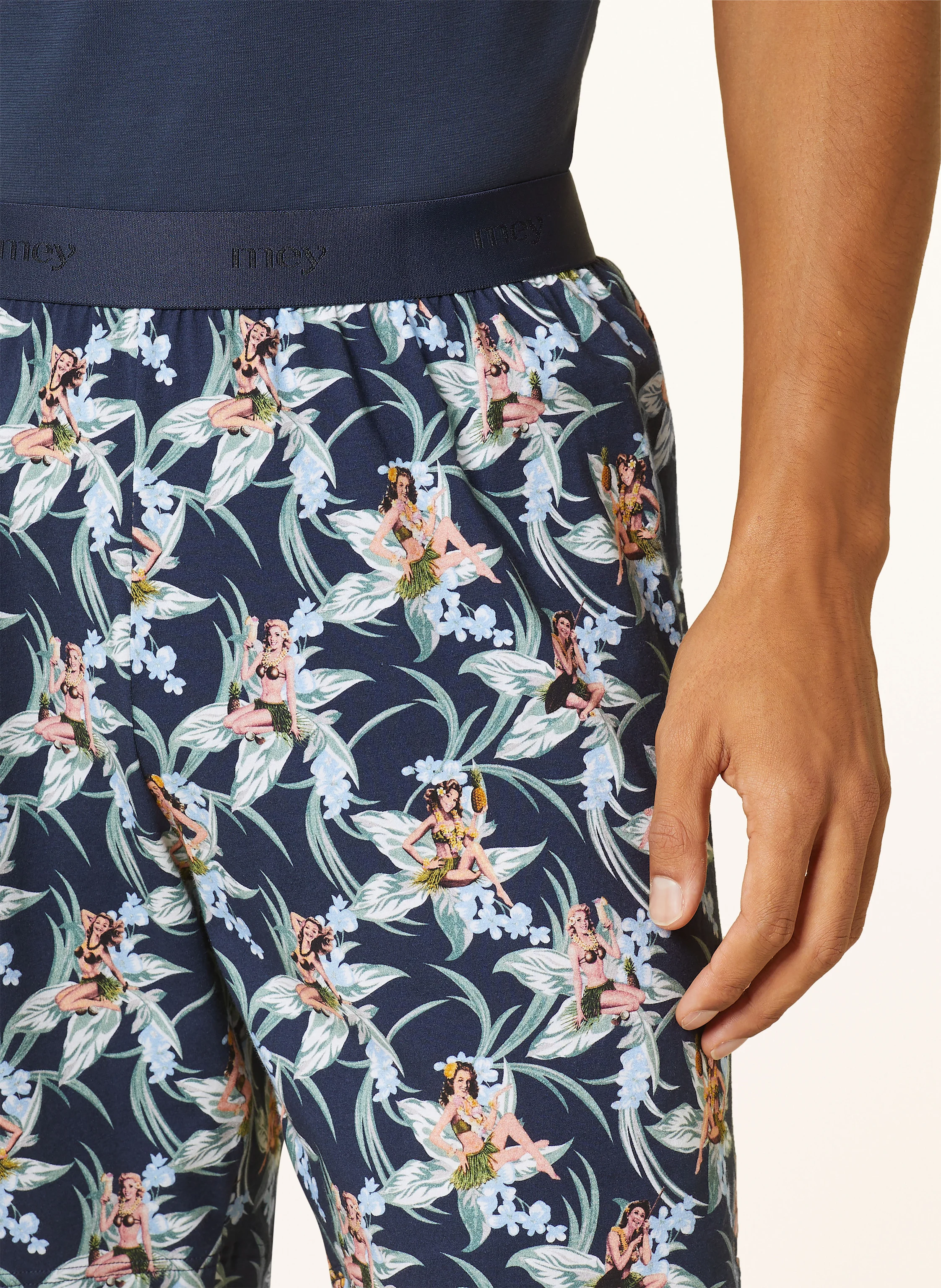 mey Schlafshorts Serie TROPICAL BLISS