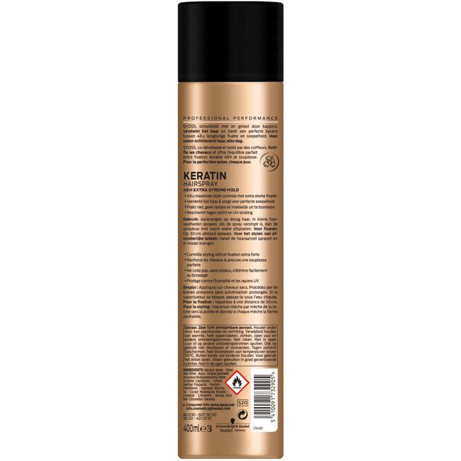 Syoss Keratine Haarspray 400 ML