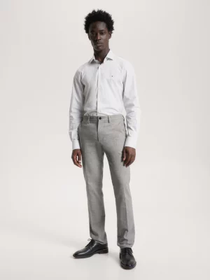 Camisa Slim Fit com Microestampa