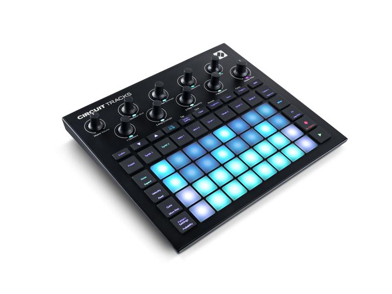 Novation Synthesizer Circuit Tracks Musikproduktion ohne Umwege, direkt und intuitiv