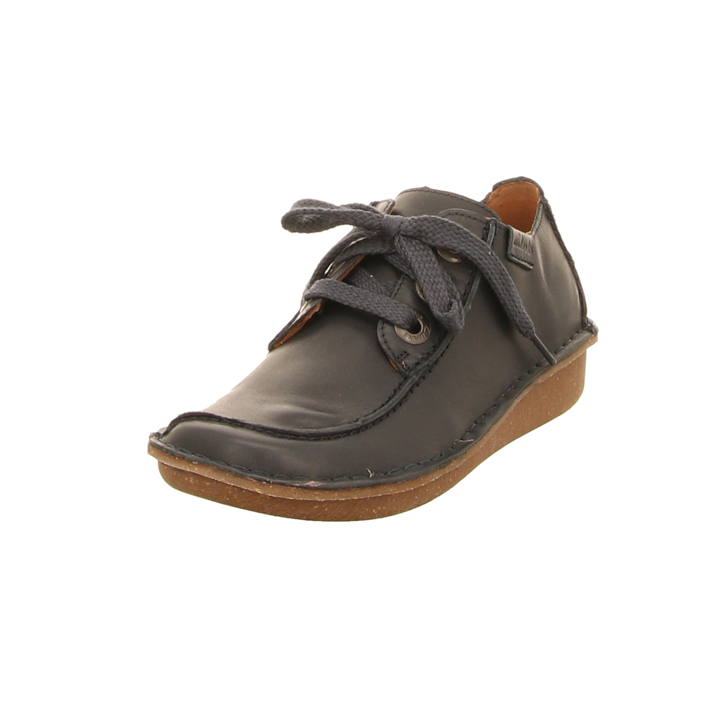 CLARKS Schnürer blau