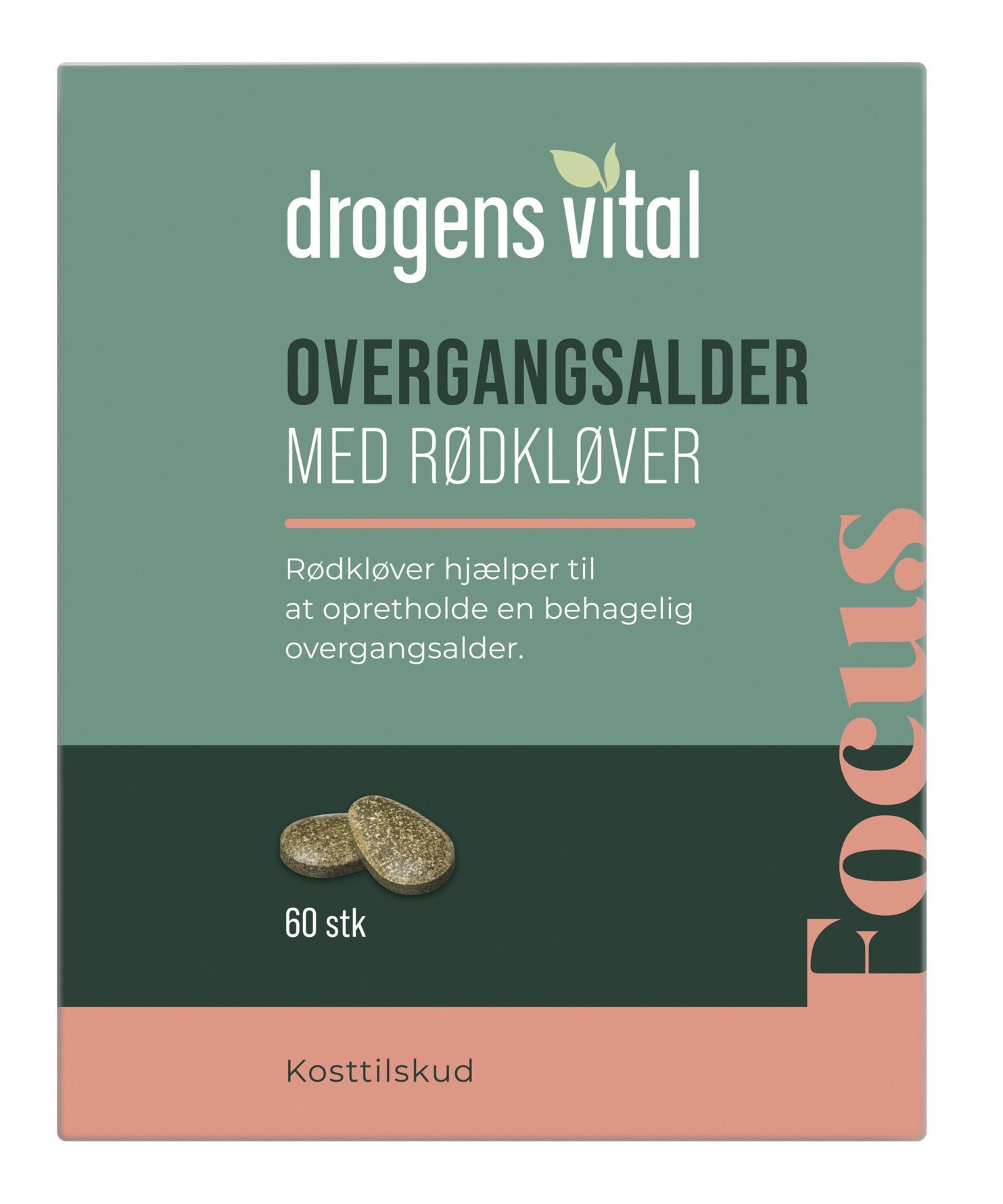 Drogens Vital Overgangsalder med Rødkløver 60 stk